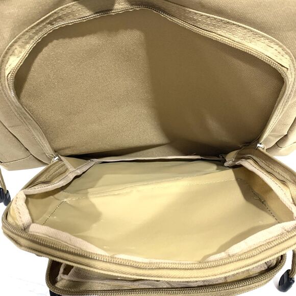 NRA Desert Storm Tan Large Tactical Backpack - Picture 5 of 5